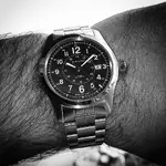 Hamilton Khaki Field Auto 42 mm 100M Blue Dial Bracelet #H70605143 B&W.webp