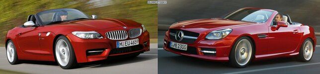 BMW-Z4-E89-Mercedes-SLK-R172-Front-schraeg.jpg