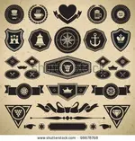 stock-vector-vintage-style-retro-emblem-label-collection-vector-design-elements-98678768.webp